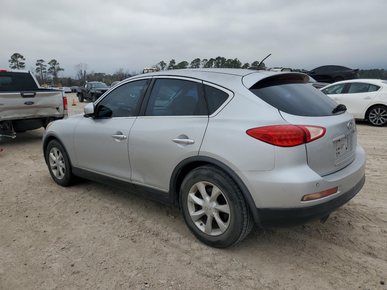 2010 Infiniti EX VIN JN1AJ0HP3AM701468 Copart auction photo, side / minor dent/scratches damage thumbnail 2
