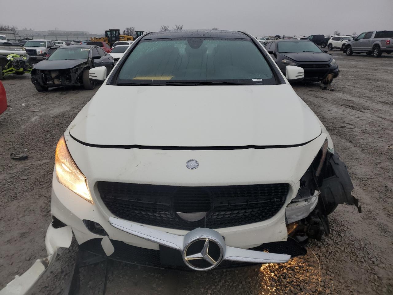 2016 Mercedes-Benz CLA-klasse VIN WDDSJ4GB2GN372821 Copart auction photo, front end damage thumbnail 5