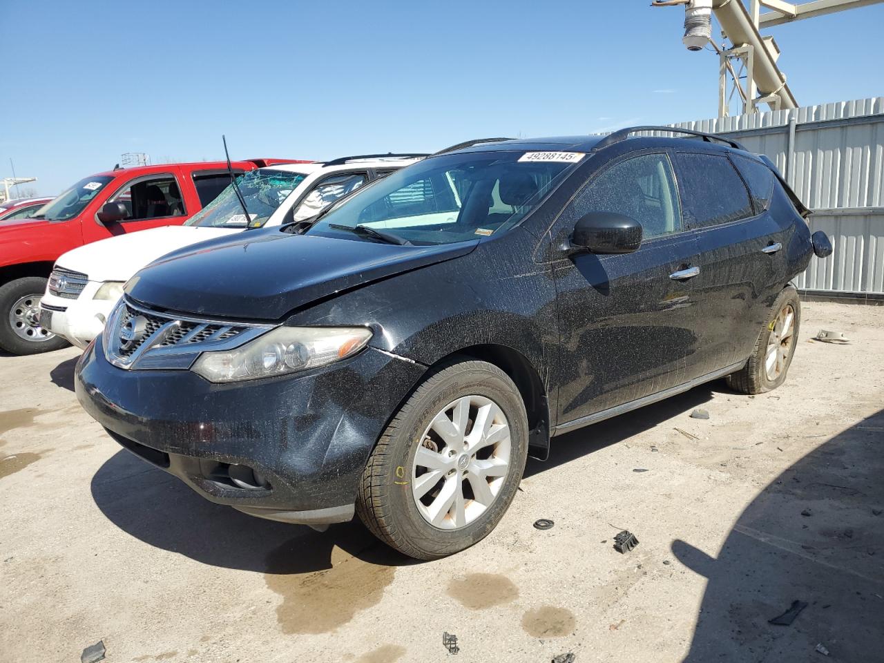 2011 Nissan Murano VIN JN8AZ1MW4BW152401