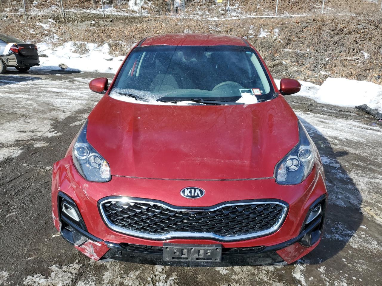 2021 KIA Sportage VIN KNDPMCAC2M7881441 Copart auction photo, undercarriage / front end damage thumbnail 5