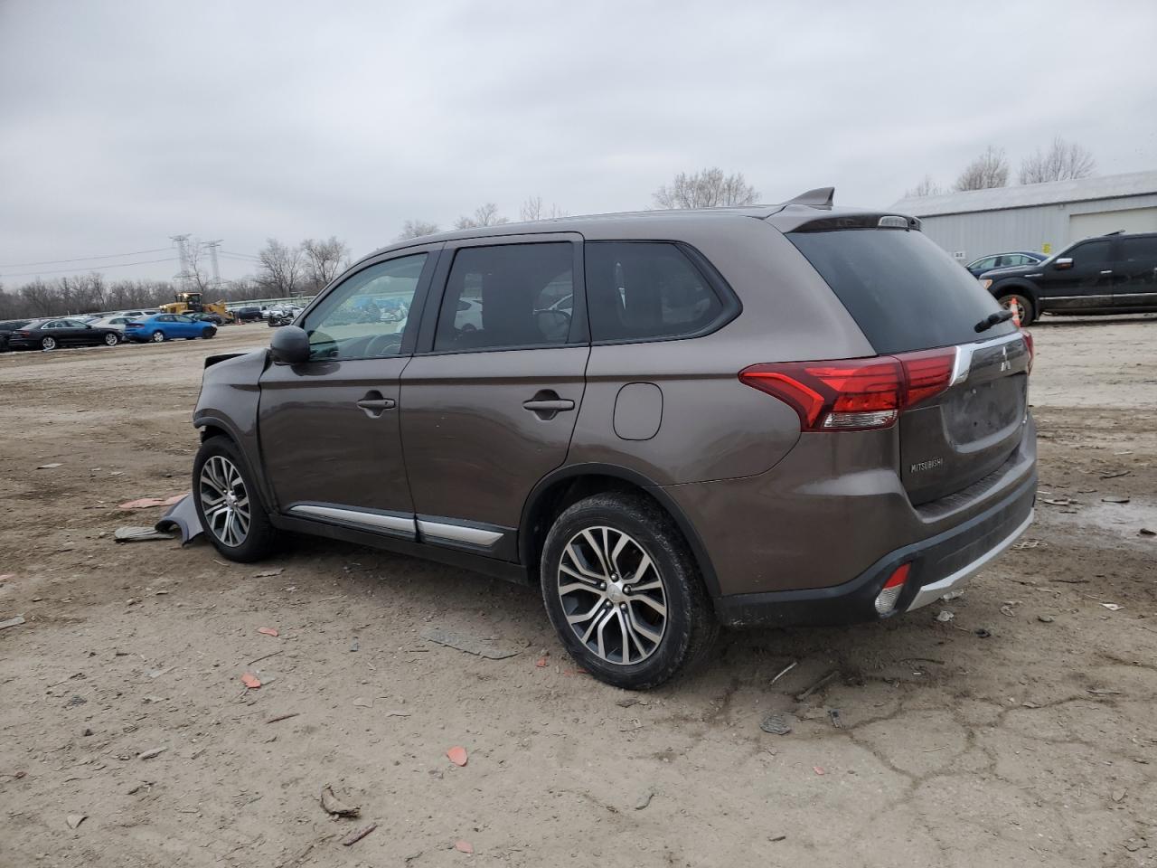 2018 Mitsubishi Outlander VIN JA4AD2A36JZ011329 Copart auction photo, front end damage thumbnail 2