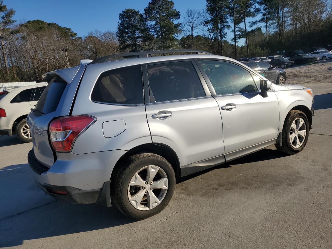 2016 Subaru Forester VIN JF2SJARC9GH419745 Copart auction photo, side damage thumbnail 3