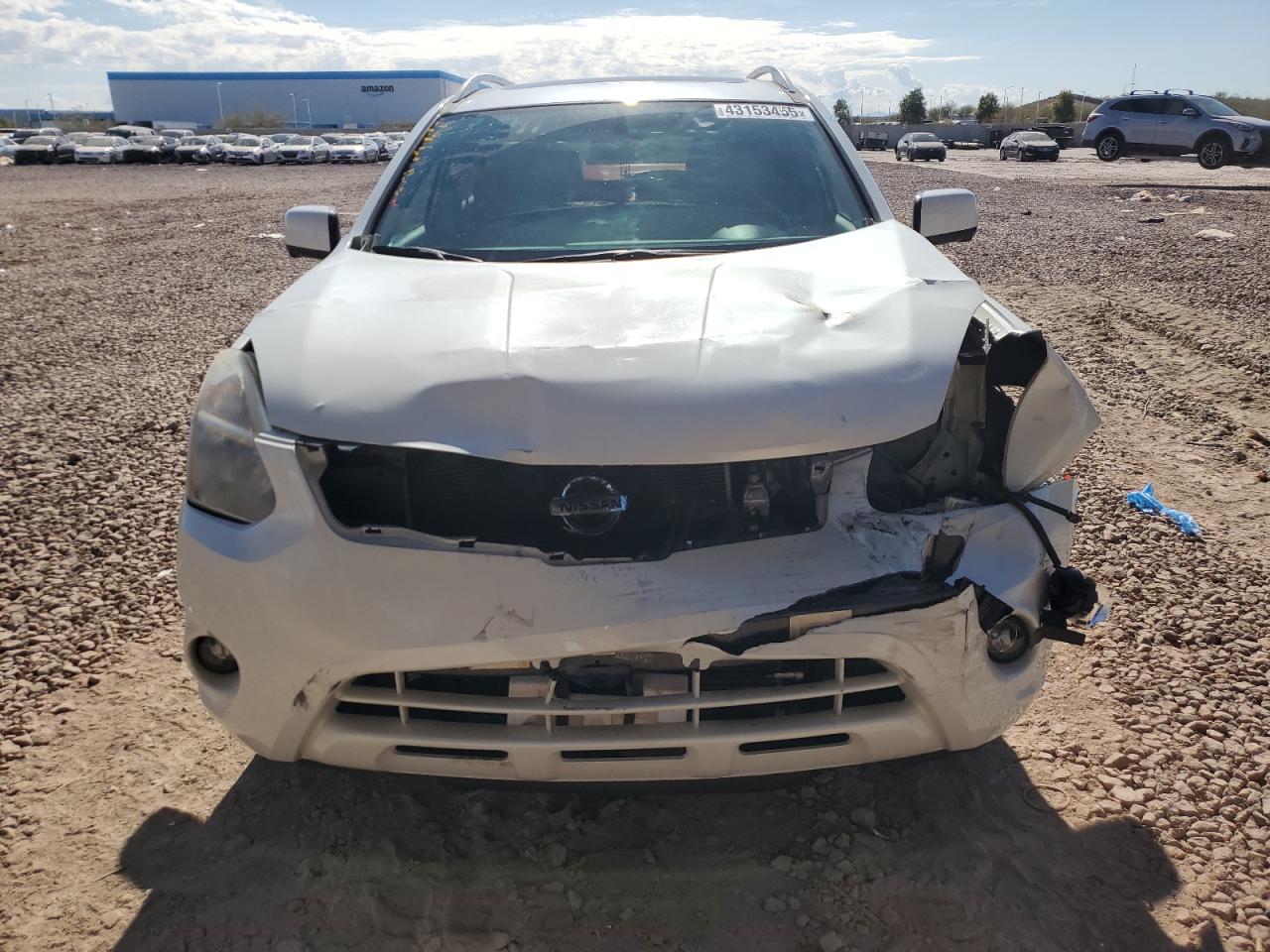 2012 Nissan Rogue VIN JN8AS5MV9CW417091 Copart auction photo, front end damage thumbnail 5
