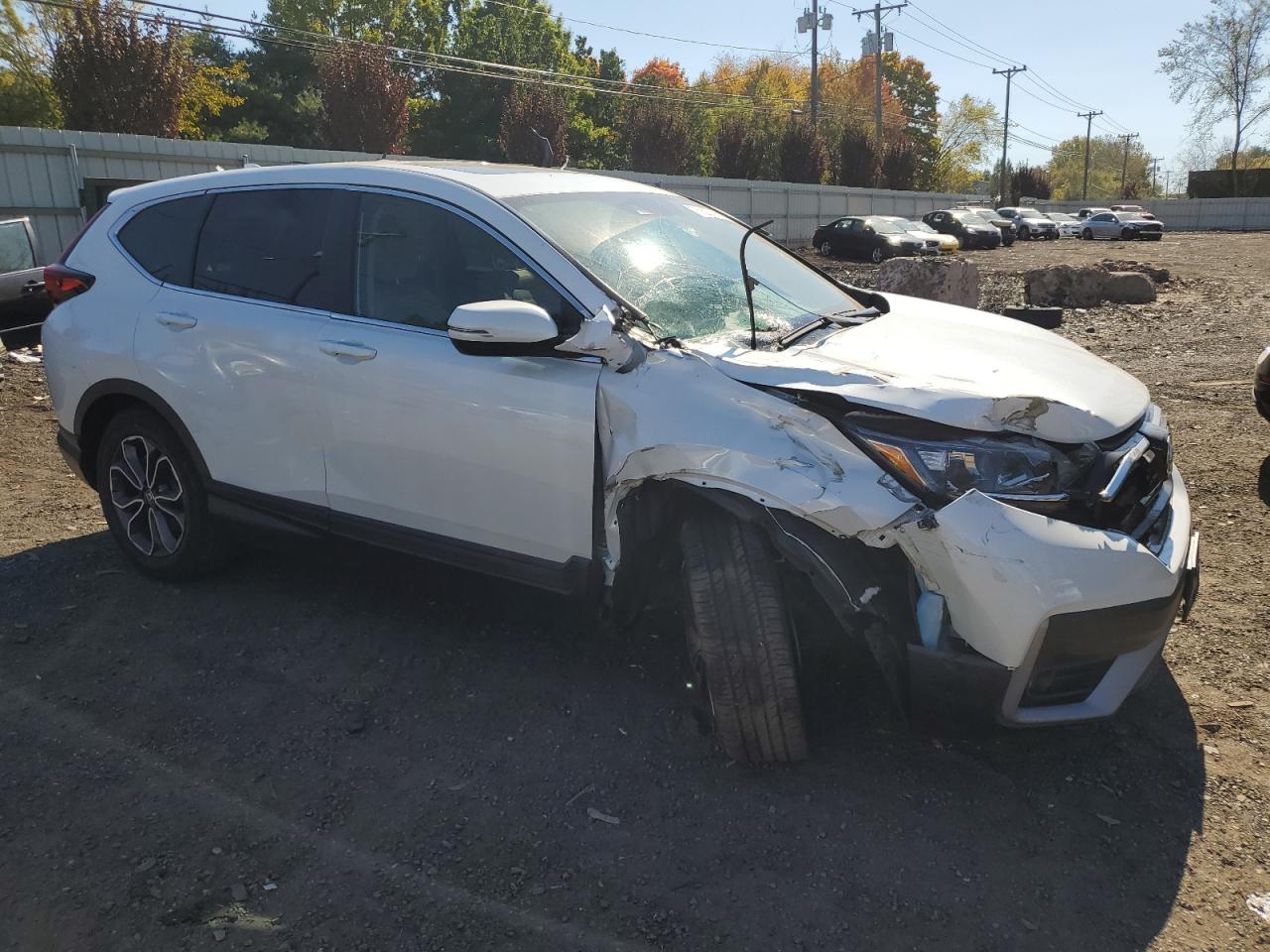 2020 Honda CR-V VIN 2HKRW2H56LH692824 Copart auction photo, front end / minor dent/scratches damage thumbnail 4