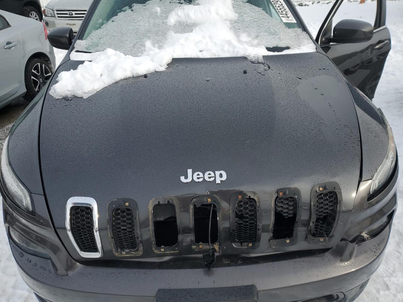 2016 Jeep Grand Cherokee VIN 1C4PJMCB8GW115789 Copart auction photo, front end / side damage thumbnail 12