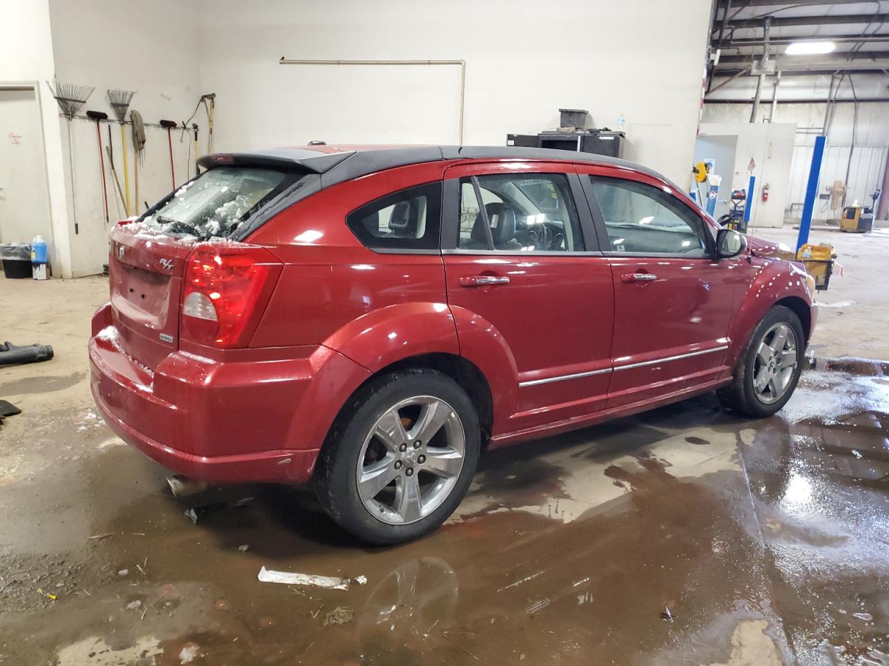 2007 Dodge Caliber VIN 1B3HE78K37D153267 Copart auction photo, front end / side damage thumbnail 3