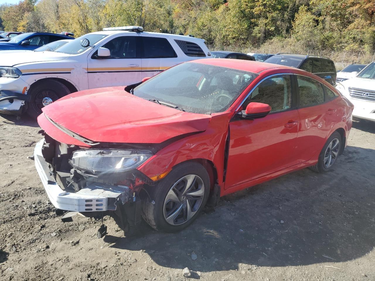 2021 Honda Civic VIN 2HGFC2F66MH533076