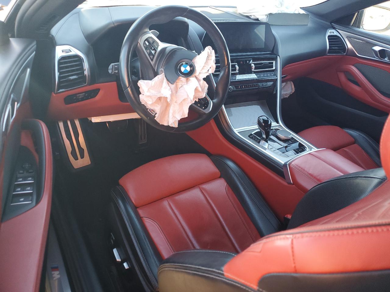 2022 BMW 8er VIN WBADZ2C09NCK14678 Copart auction photo, front end / minor dent/scratches damage thumbnail 8
