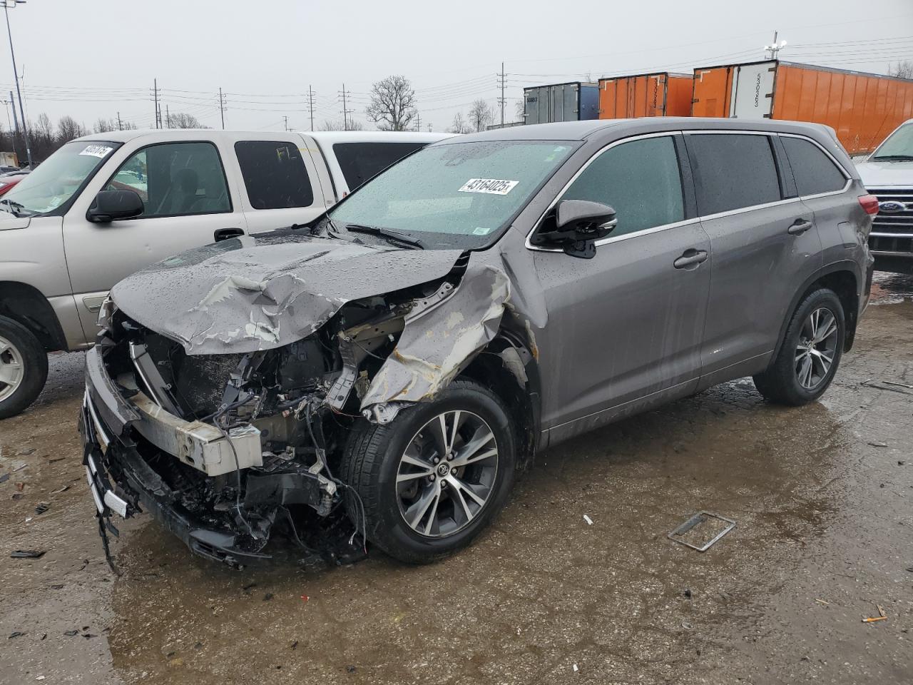 2017 Toyota Highlander VIN 5TDBZRFH0HS449090 - Copart auction photo