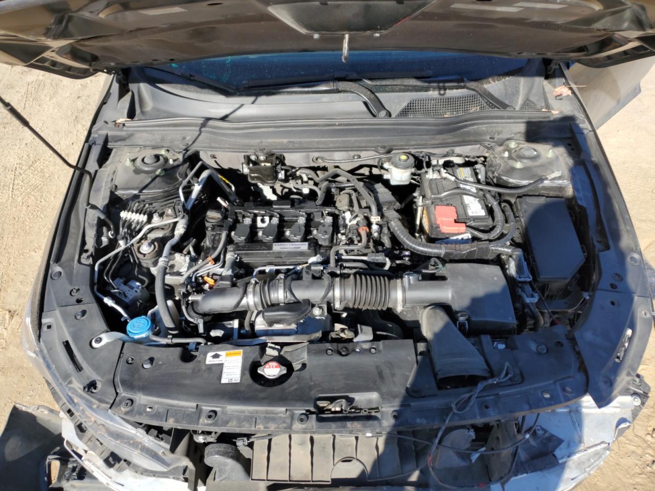 2020 Honda Accord VIN 1HGCV1F32LA083999 Copart auction photo, all over damage thumbnail 11