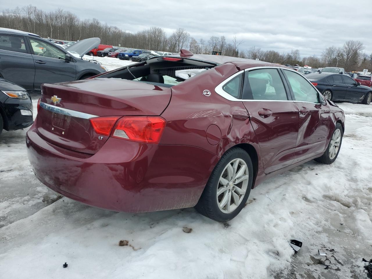 2017 Chevrolet Impala VIN 2G1105S36H9138600 Copart auction photo, all over damage thumbnail 3