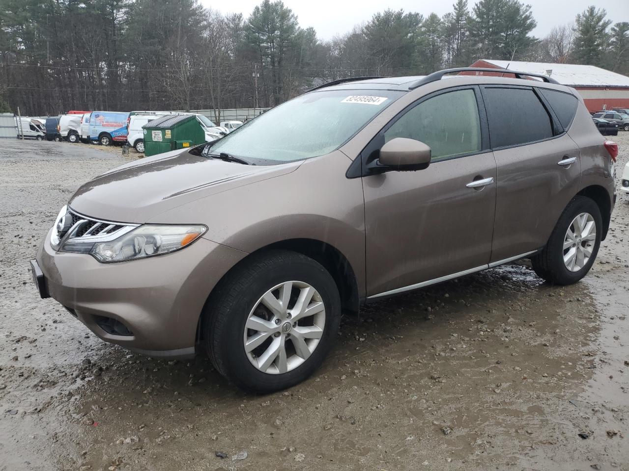 2014 Nissan Murano VIN JN8AZ1MWXEW512498