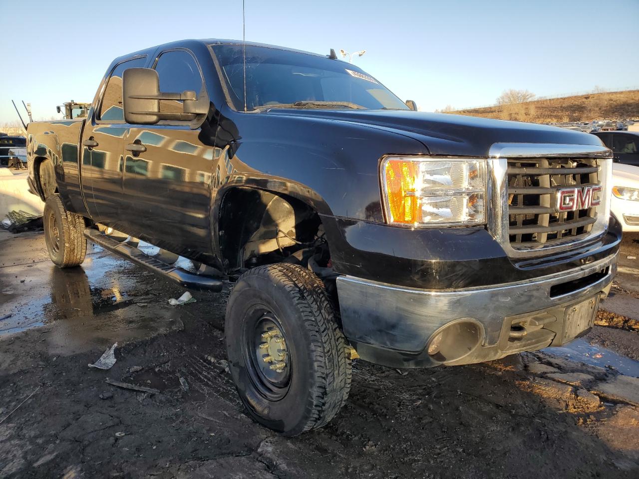 2009 GMC Sierra VIN 1GTHK53679F147324 Copart auction photo, rear end damage thumbnail 4