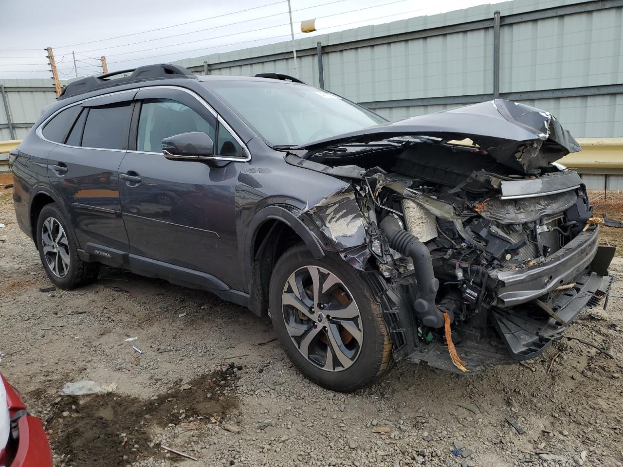 2021 Subaru Outback VIN 4S4BTGND6M3110524 Copart auction photo, front end / undercarriage damage thumbnail 4