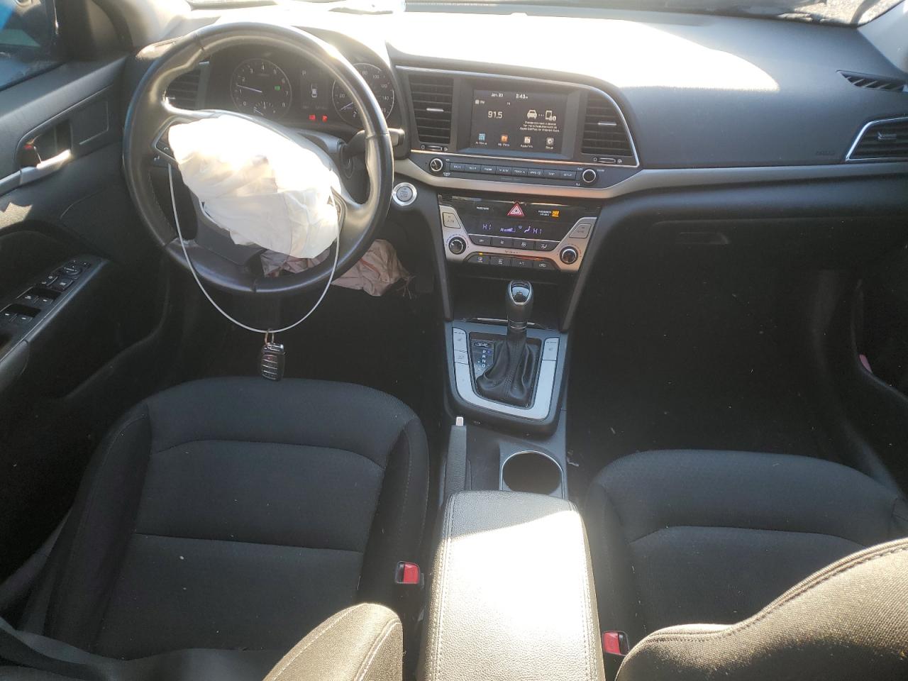 2017 Hyundai Elantra VIN 5NPD84LF9HH128883 Copart auction photo, front end / minor dent/scratches damage thumbnail 8