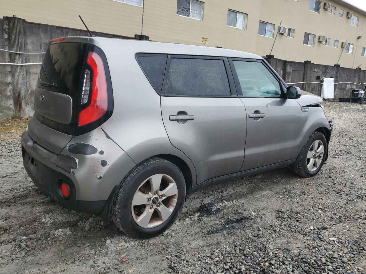 2017 KIA Soul VIN KNDJN2A24H7458791 Copart auction photo, front end damage thumbnail 3