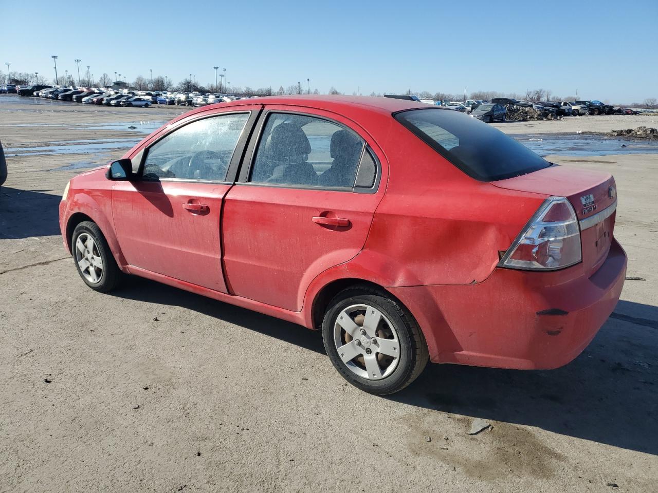 2009 Chevrolet Aveo VIN KL1TD56E99B327300 Copart auction photo, front end damage thumbnail 2