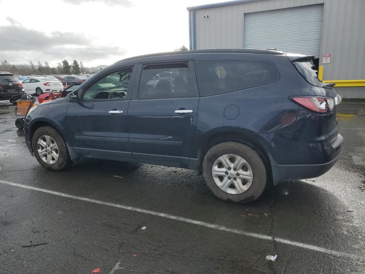 2017 Chevrolet Traverse VIN 1GNKRFED5HJ165018 Copart auction photo, water/flood damage thumbnail 2