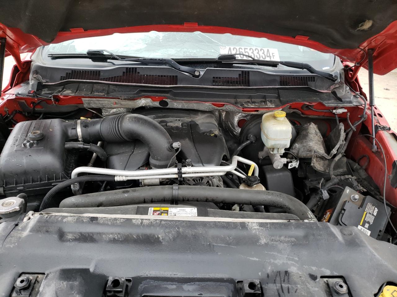 2014 RAM 2500 VIN 3C6TR5CT6EG277381 Copart auction photo, all over damage thumbnail 11