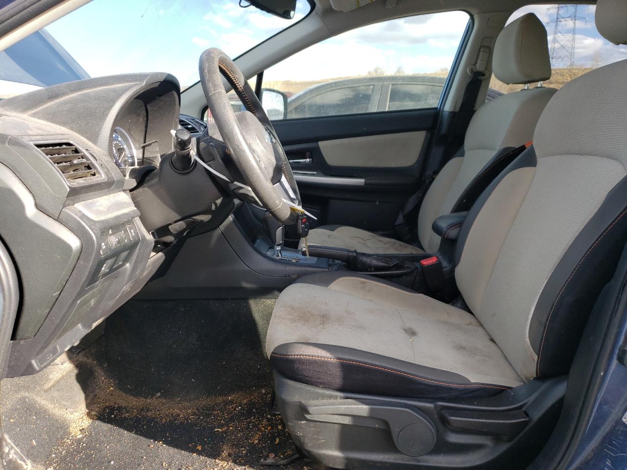 2017 Subaru XV VIN JF2GPADCXHH247626 Copart auction photo, front end / side damage thumbnail 7