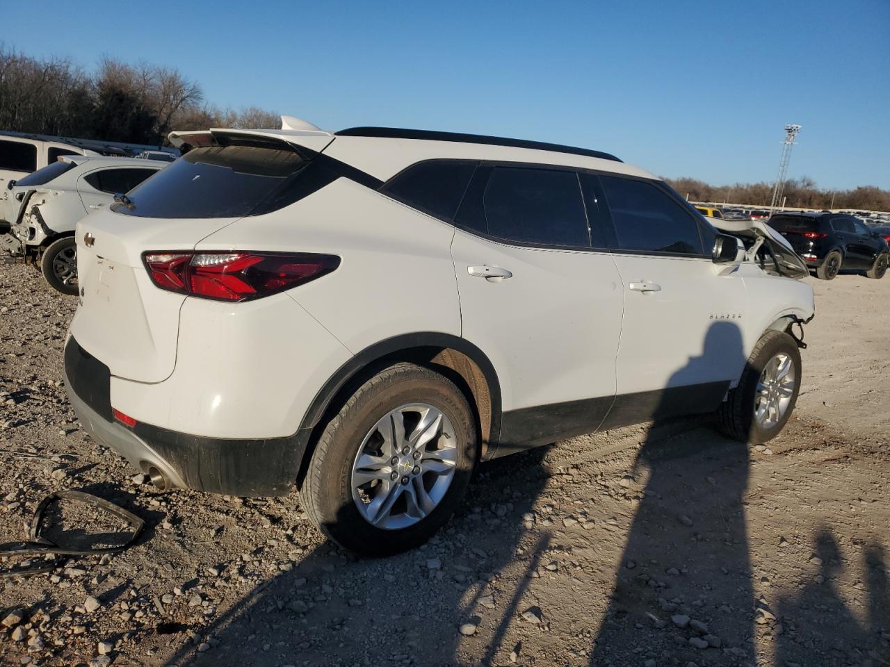2021 Chevrolet Blazer VIN 3GNKBBRA7MS539411 Copart auction photo, front end / minor dent/scratches damage thumbnail 3