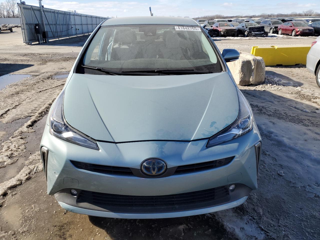2020 Toyota Prius VIN JTDL9RFU9L3020140 Copart auction photo, side damage thumbnail 5
