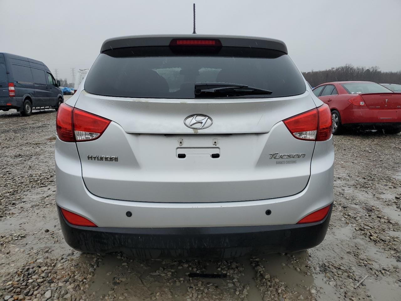 2013 Hyundai Tucson VIN KM8JT3AB8DU662111 Copart auction photo, mechanical damage thumbnail 6