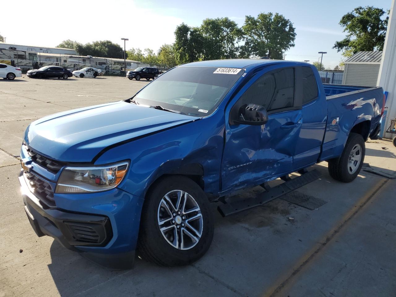 2021 Chevrolet Colorado VIN 1GCHSBEN9M1119436
