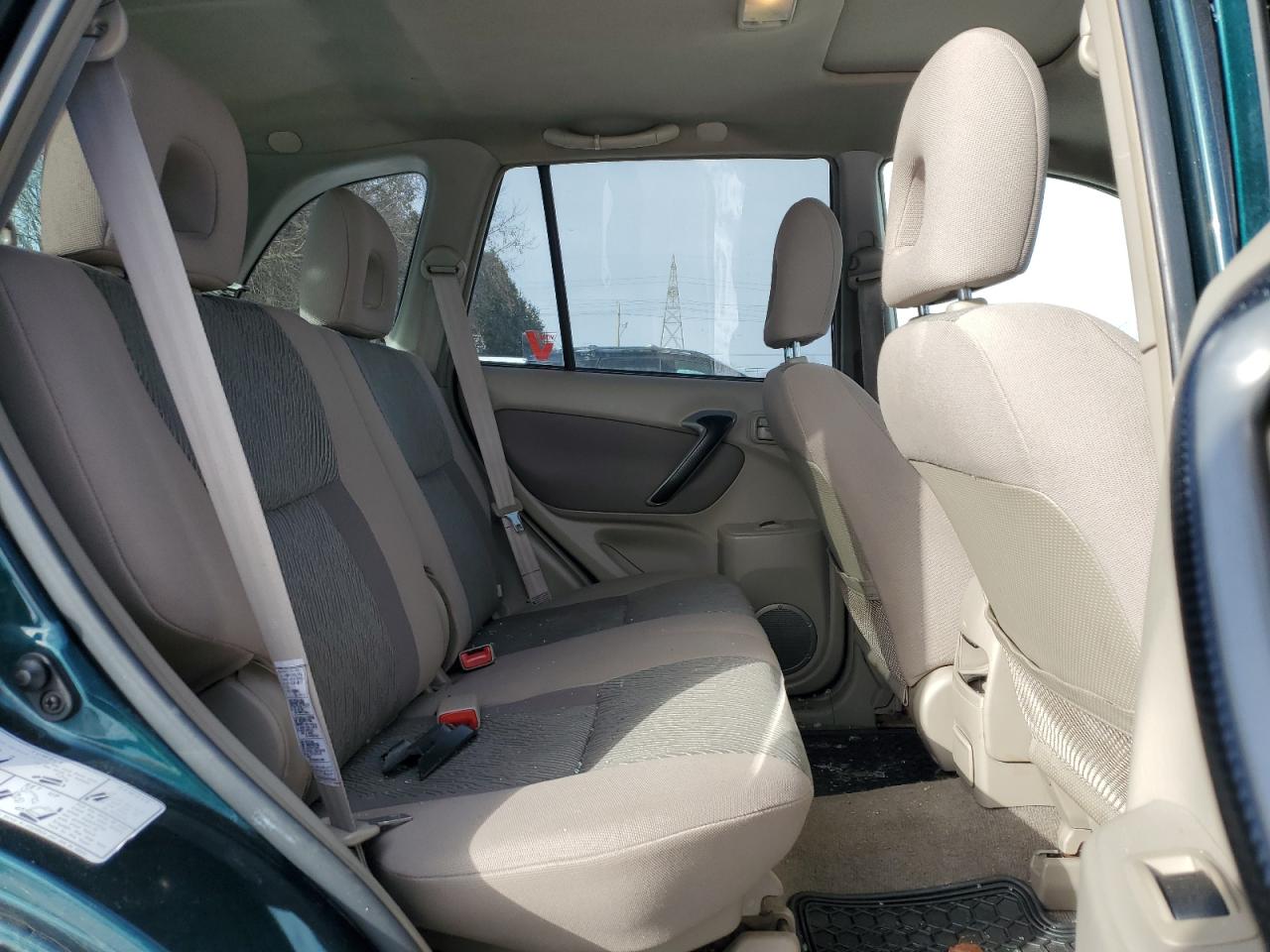 2002 Toyota RAV 4 VIN JTEHH20V426040435 Copart auction photo, side / top/roof damage thumbnail 10