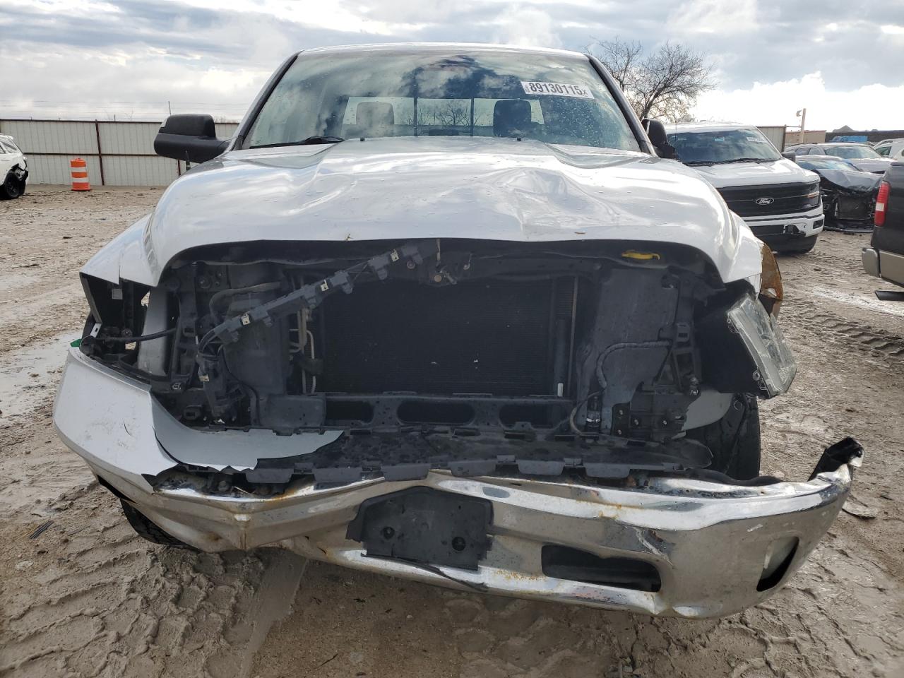 2013 RAM 1500 VIN 1C6RR7LT8DS582538 Copart auction photo, front end / side damage thumbnail 5