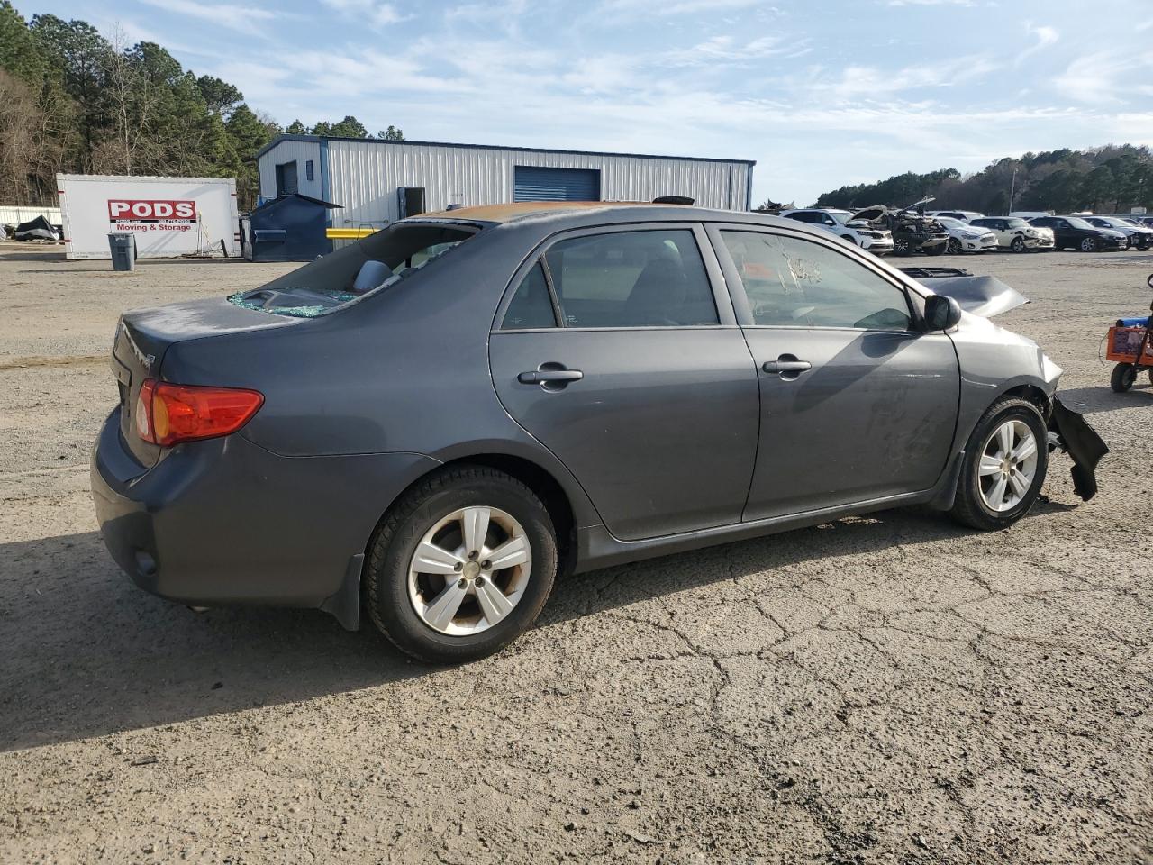 2010 Toyota Corolla VIN 1NXBU4EE0AZ301754 Copart auction photo, front end / rear end damage thumbnail 3