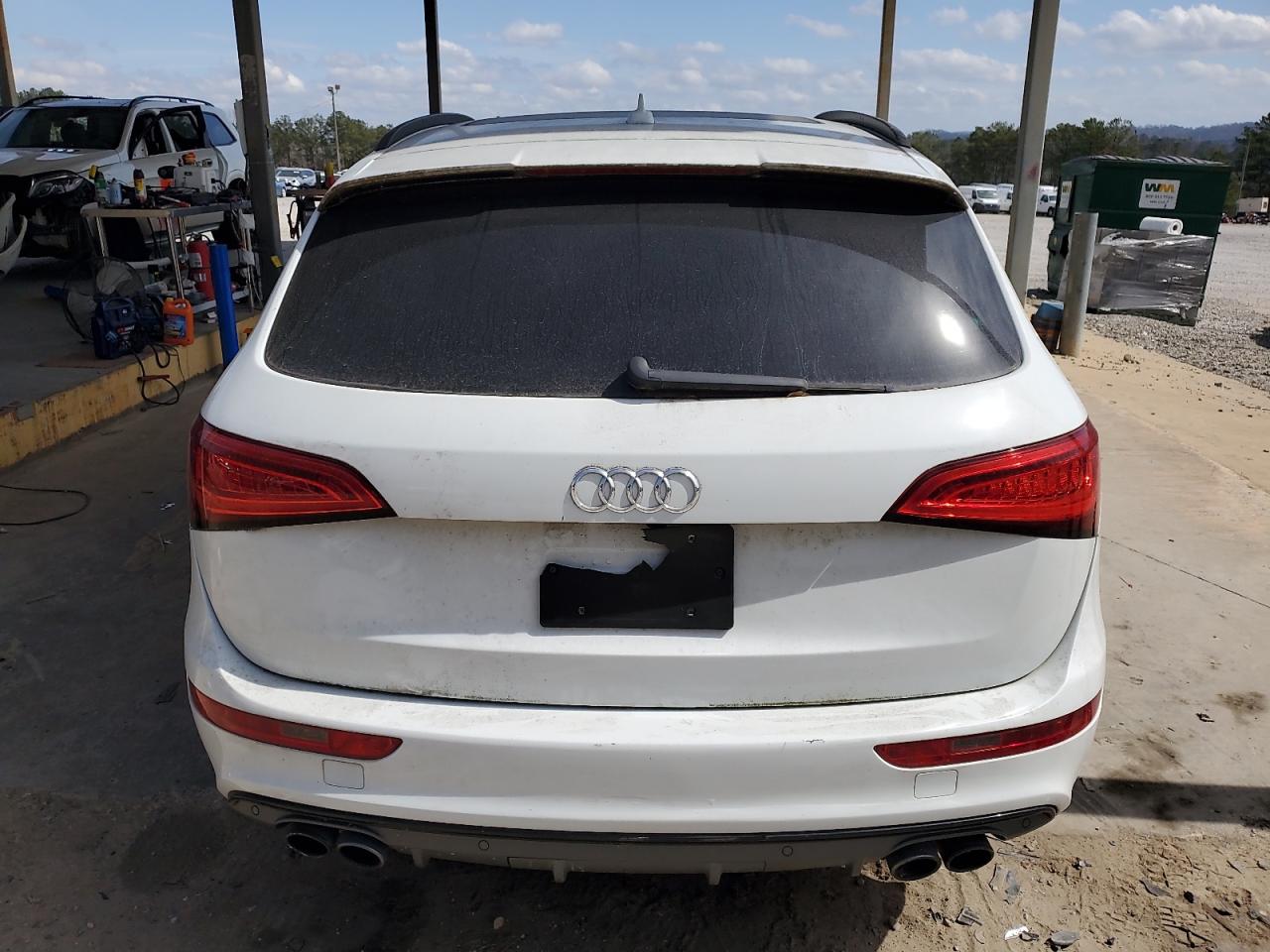 2016 Audi SQ5 VIN WA1CCAFP2GA016763 Copart auction photo, front end damage thumbnail 6
