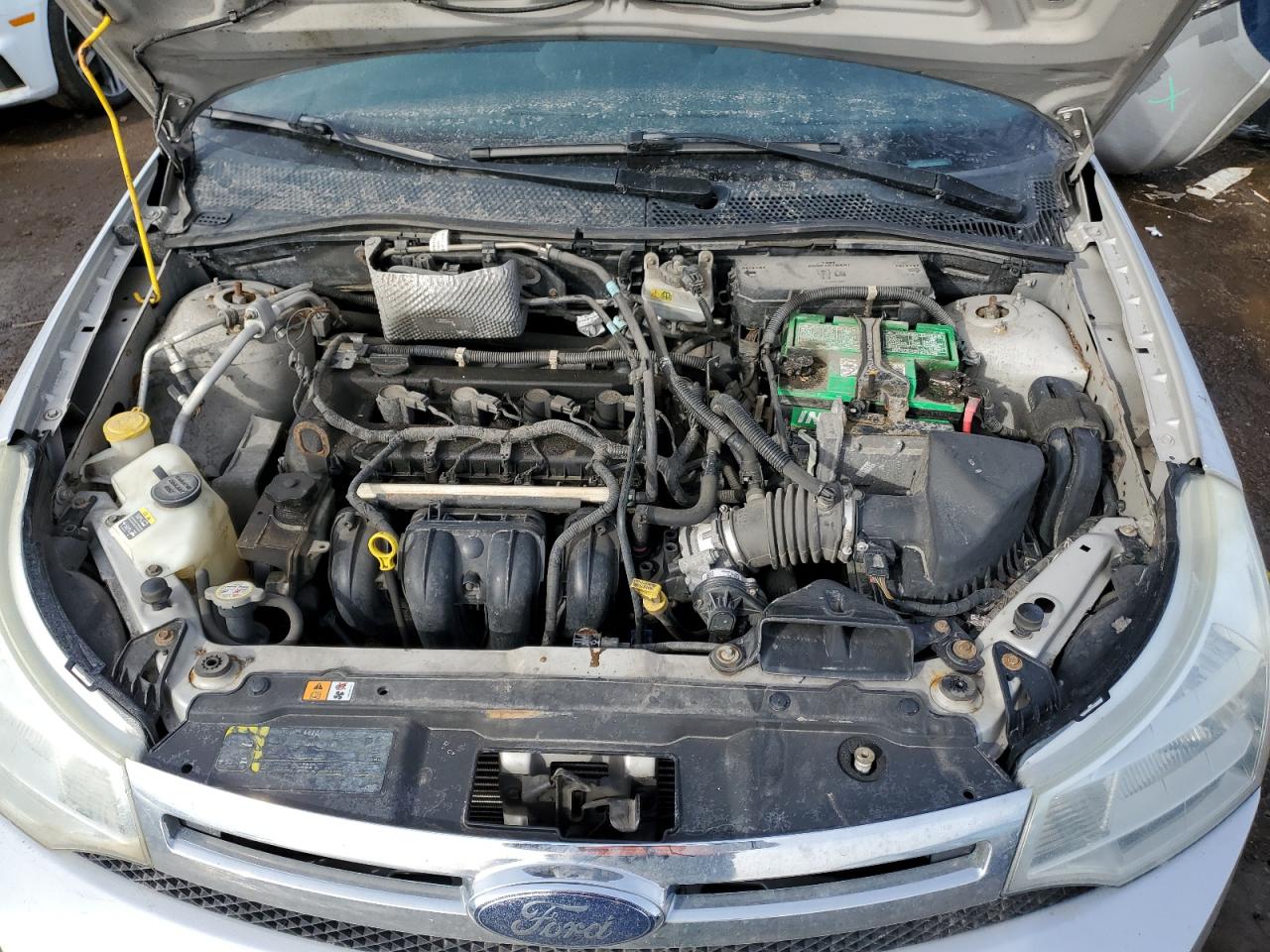2009 Ford Focus VIN 1FAHP36N79W196022 Copart auction photo, rear end / side damage thumbnail 11