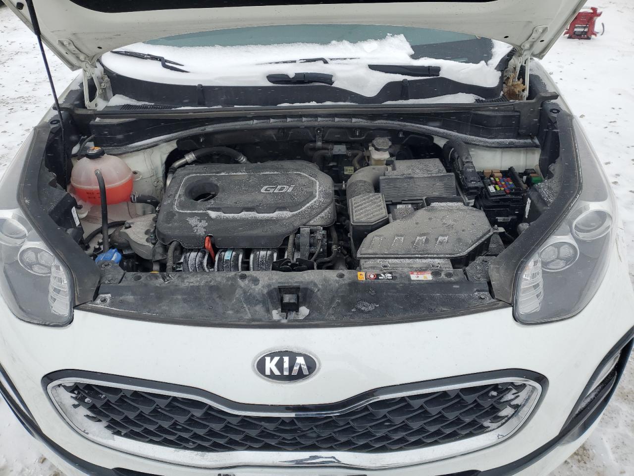 2021 KIA Sportage VIN KNDPMCAC4M7896653 Copart auction photo, vandalism / rear end damage thumbnail 12