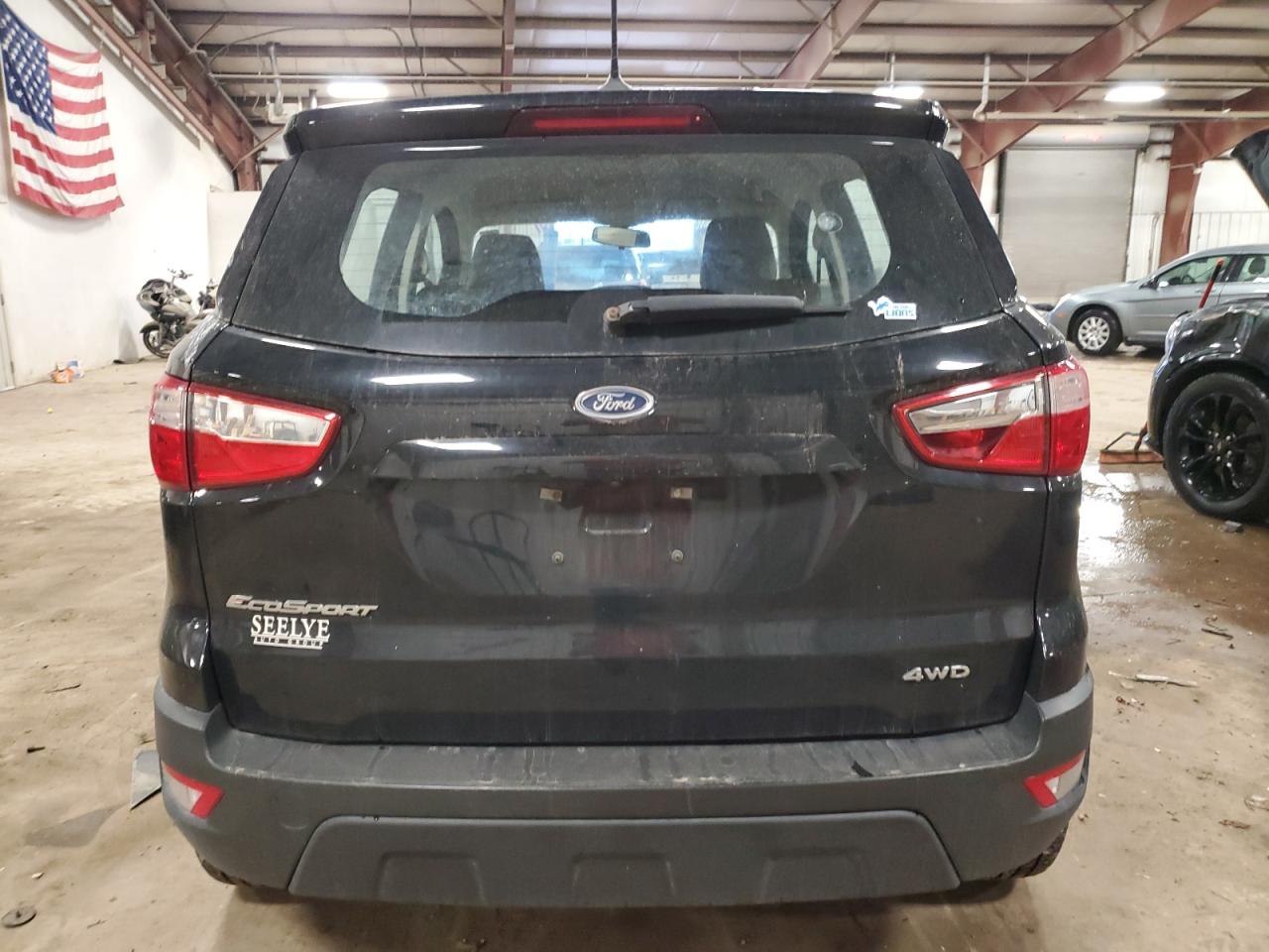 2020 Ford EcoSport VIN MAJ6S3FL1LC394687 Copart auction photo, front end / side damage thumbnail 6