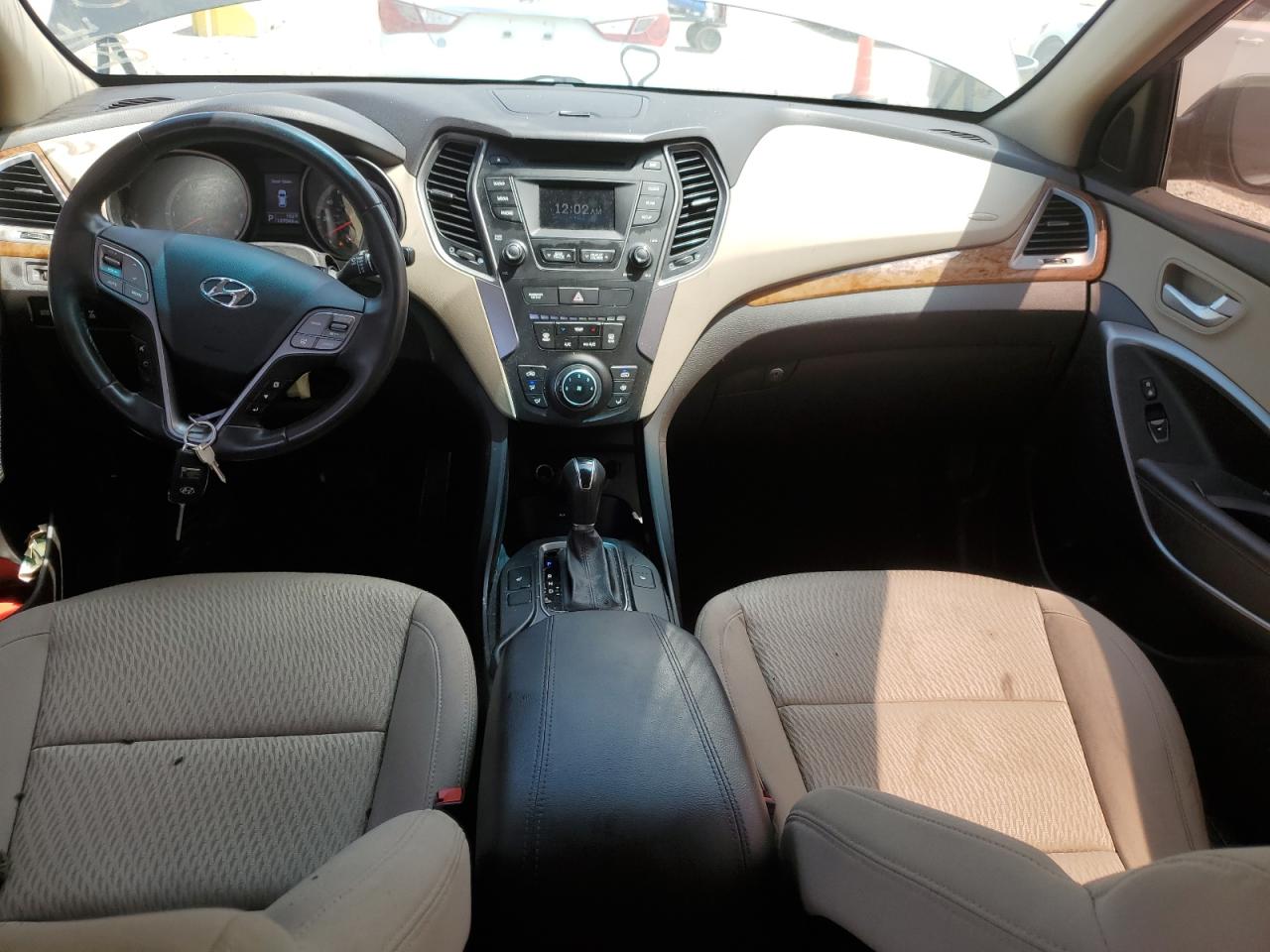 2014 Hyundai Santa Fe VIN 5XYZUDLB3EG154350 Copart auction photo, all over damage thumbnail 8