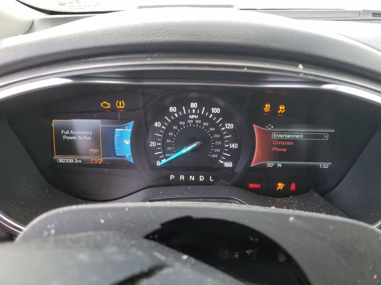 2020 Ford Fusion VIN 3FA6P0HD8LR226746 Copart auction photo, front end damage thumbnail 9