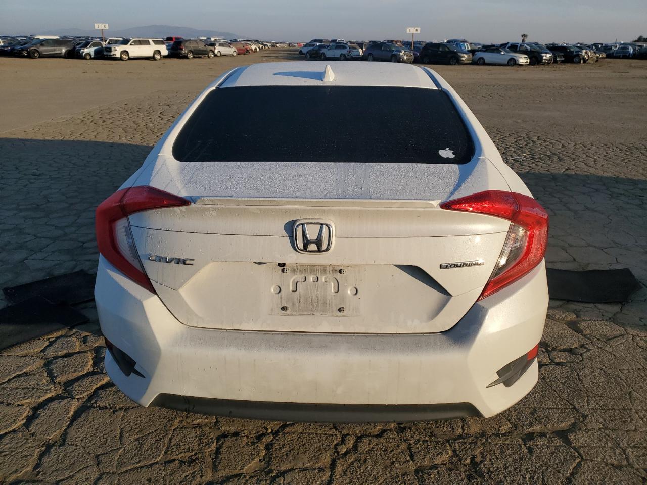 2017 Honda Civic VIN 19XFC1F98HE214654 Copart auction photo, front end damage thumbnail 6