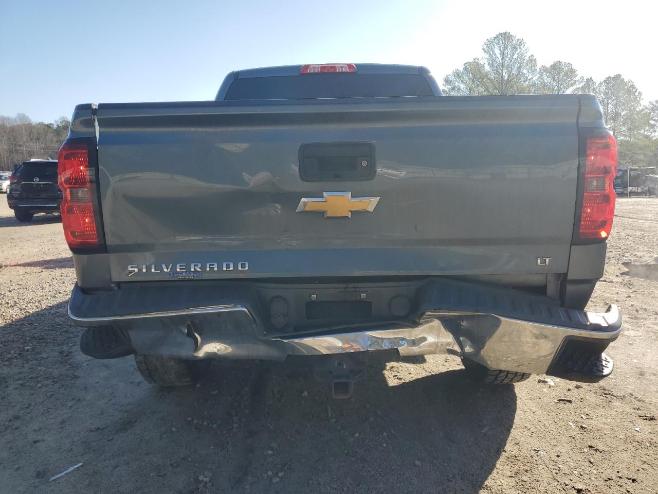 2014 Chevrolet Silverado VIN 3GCUKREC9EG287327 Copart auction photo, rear end damage thumbnail 6