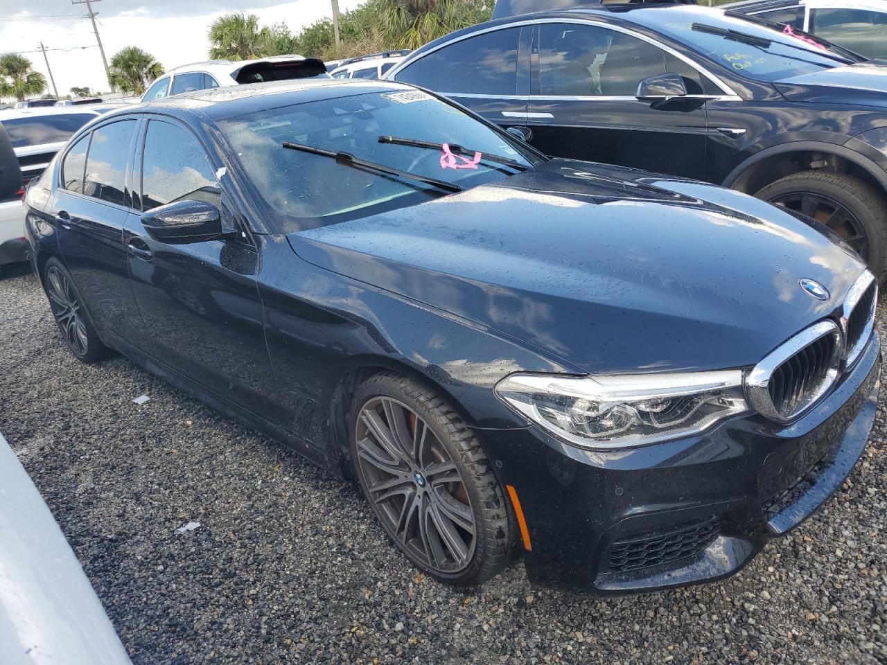 2019 BMW 5er VIN WBAJE5C50KWW35775 Copart auction photo, water/flood damage thumbnail 4