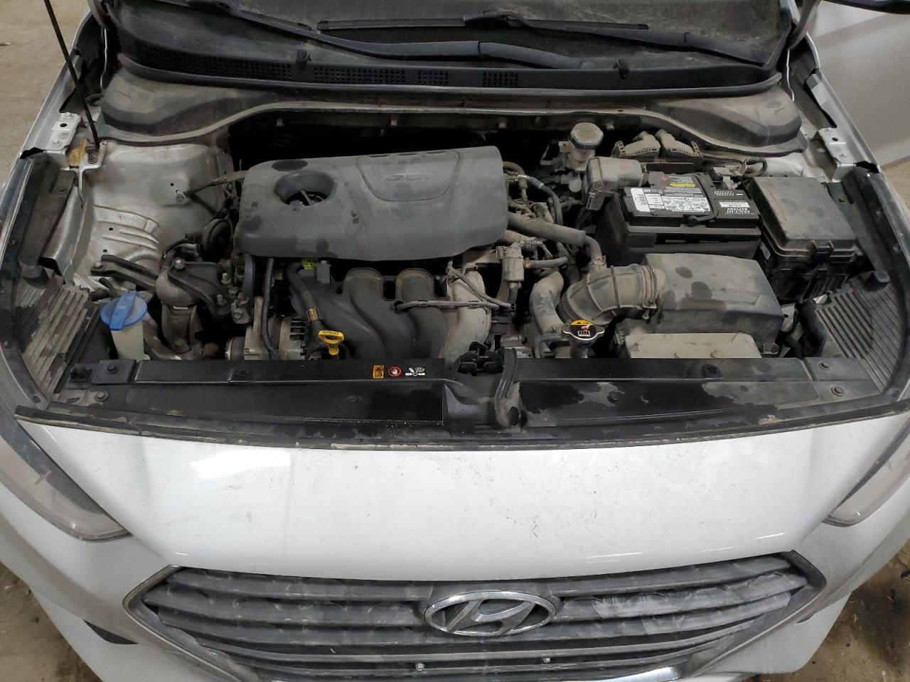 2018 Hyundai Accent VIN 3KPC24A30JE020975 Copart auction photo, rear end / minor dent/scratches damage thumbnail 11
