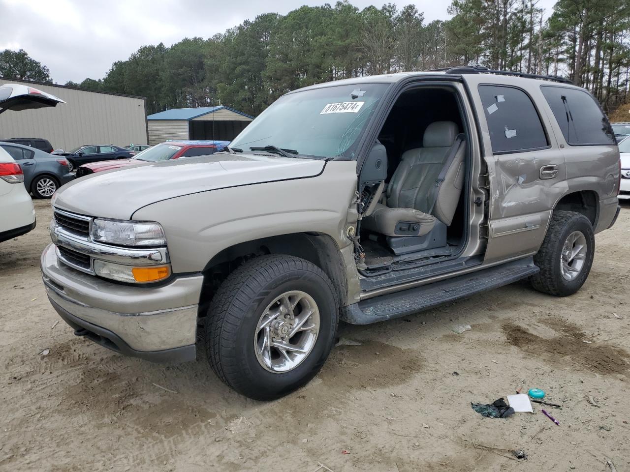 2001 Chevrolet Tahoe VIN 1GNEK13T01J290660
