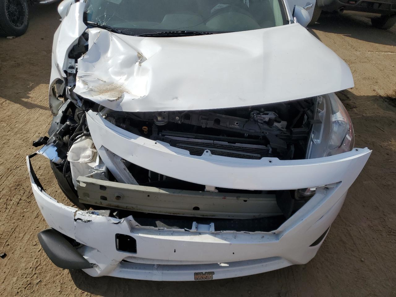 2018 Nissan Versa VIN 3N1CN7AP4JL810287 Copart auction photo, front end / side damage thumbnail 11