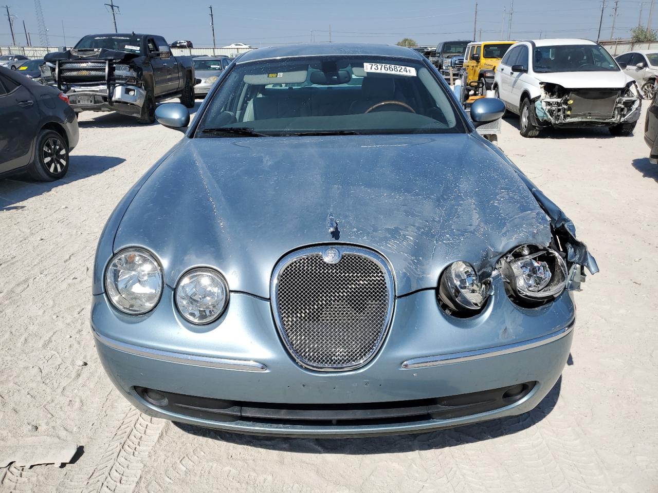 2006 Jaguar S-Type VIN SAJWA01B66HN59426 Copart auction photo, front end damage thumbnail 5