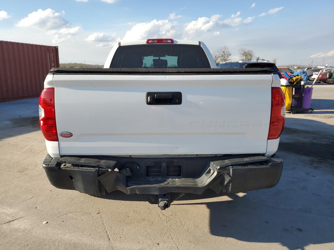 2017 Toyota Tundra VIN 5TFRM5F11HX112690 Copart auction photo, front end damage thumbnail 6