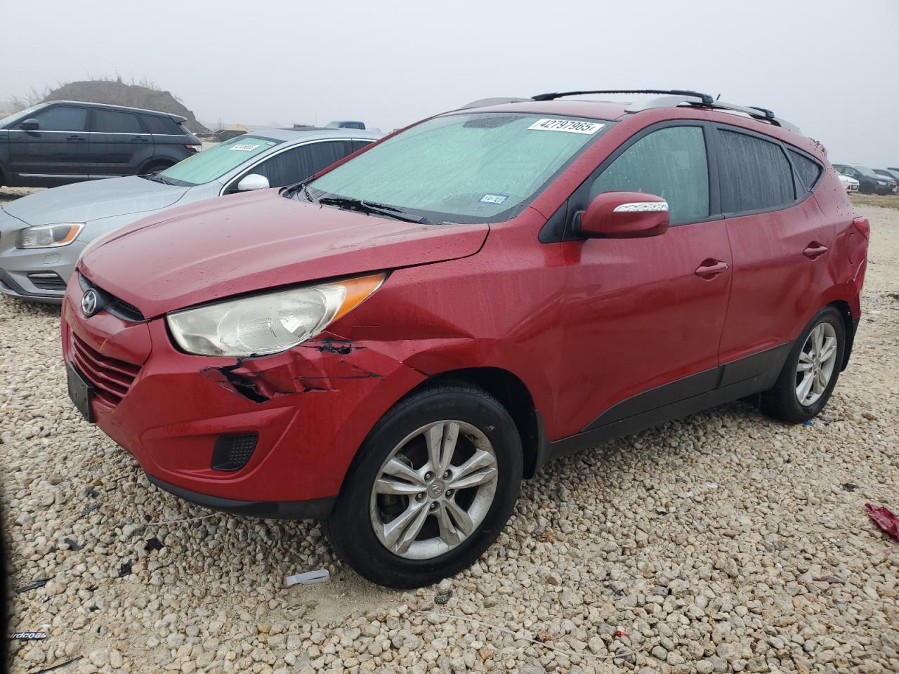 2012 Hyundai Tucson VIN KM8JU3AC4CU374848 - Copart auction photo