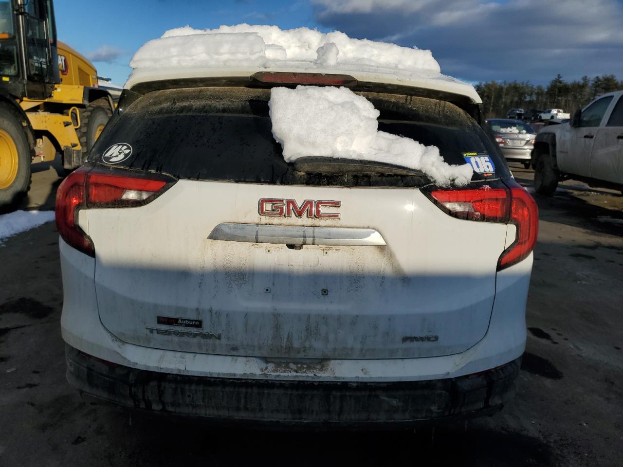 2019 GMC Terrain VIN 3GKALTEV7KL354240 Copart auction photo, front end damage thumbnail 6