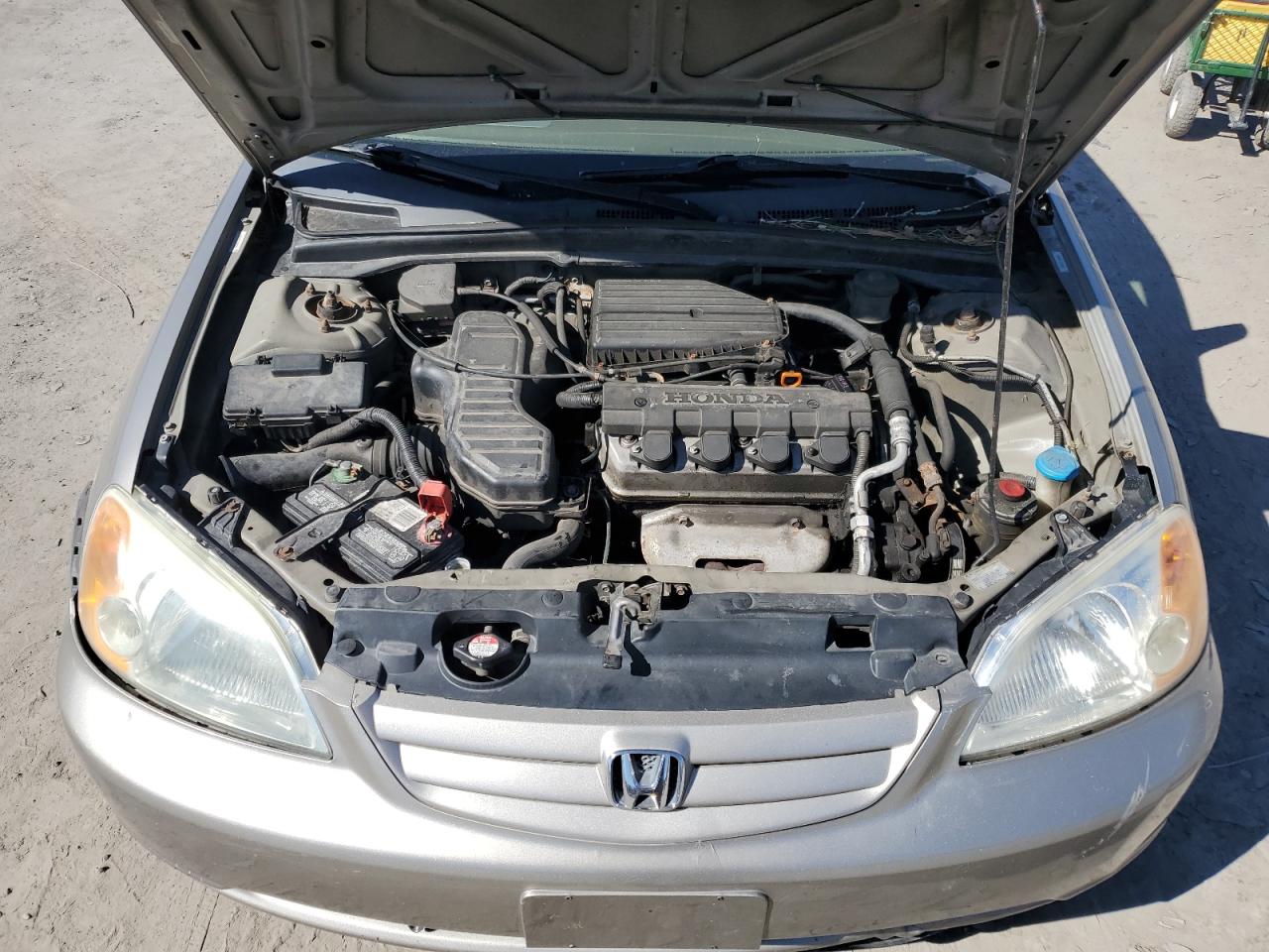2003 Honda Civic VIN 2HGES16583H584769 Copart auction photo, front end / side damage thumbnail 13