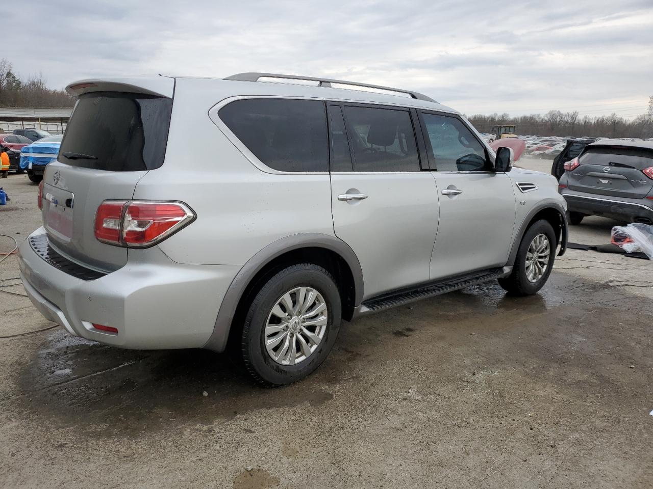 2017 Nissan Armada VIN JN8AY2NDXH9006940 Copart auction photo, front end damage thumbnail 3
