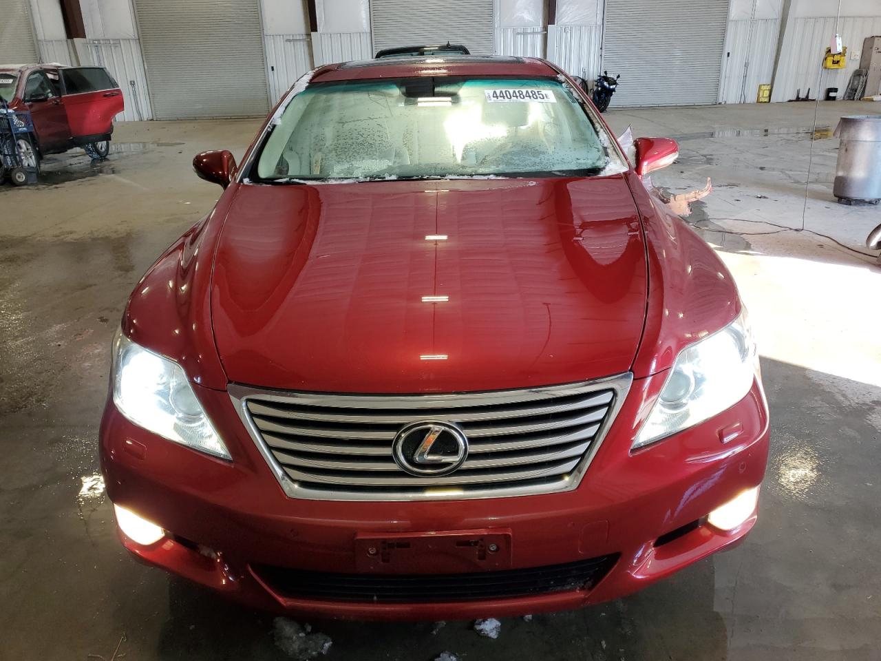 2010 Lexus LS VIN JTHCL5EF5A5007396 Copart auction photo, rear end damage thumbnail 5
